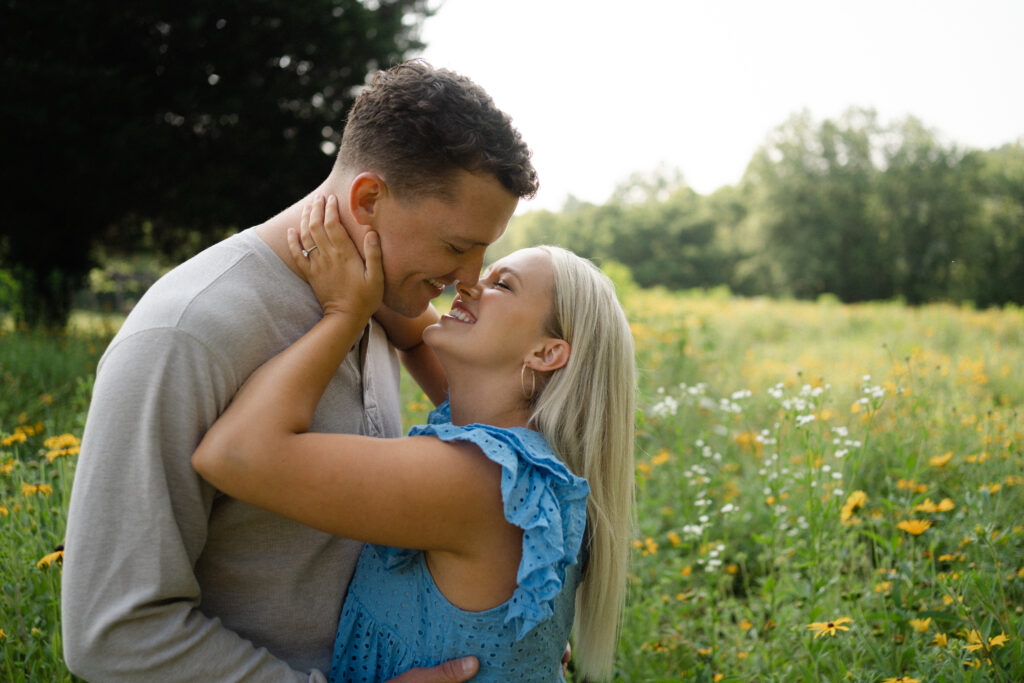 Engagement Session at Cove Lake in Tennessee by Hayley Howard Photography