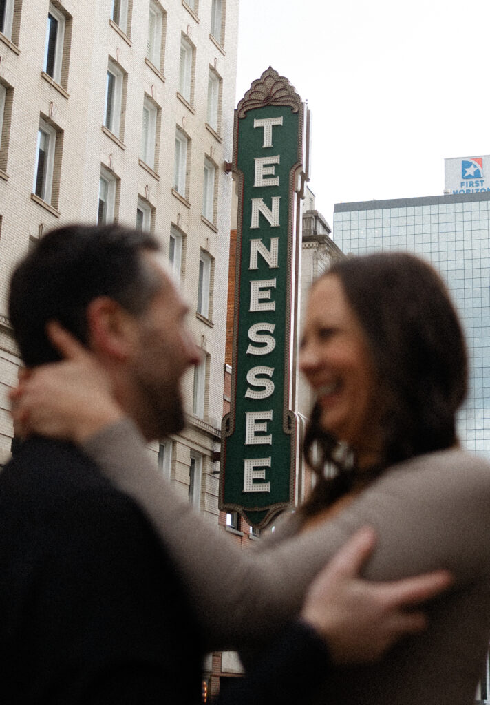 Downtown Engagement Session in Knoxville, Tennessee