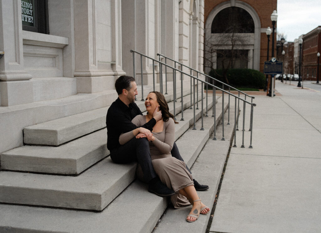 Downtown Engagement Session in Knoxville, Tennessee
