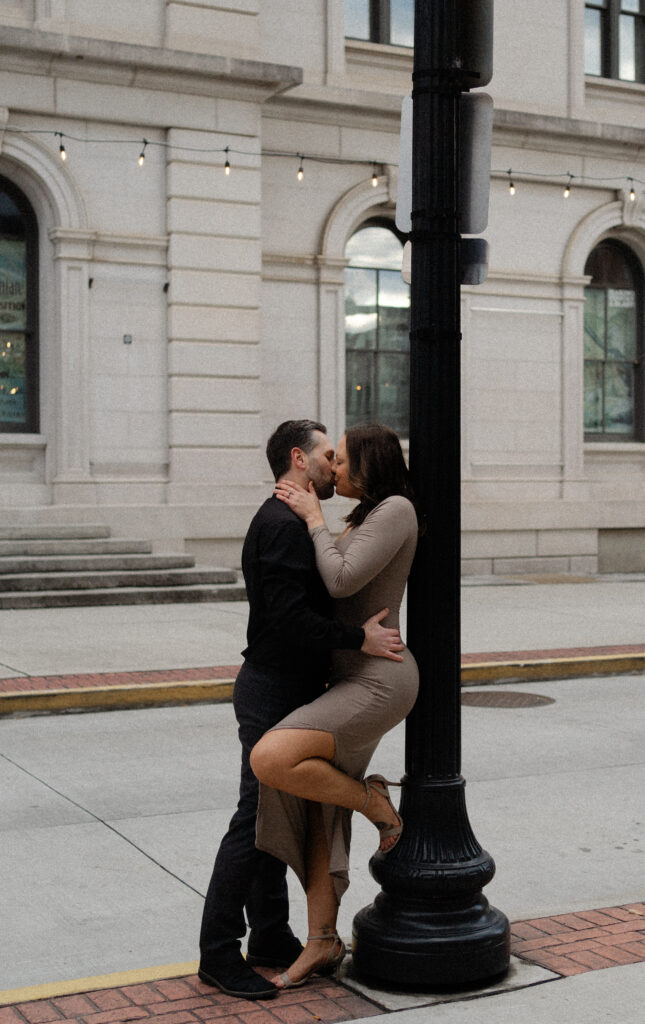 Downtown Engagement Session in Knoxville, Tennessee