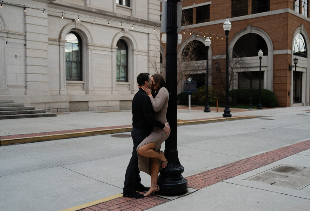 Downtown Engagement Session in Knoxville, Tennessee