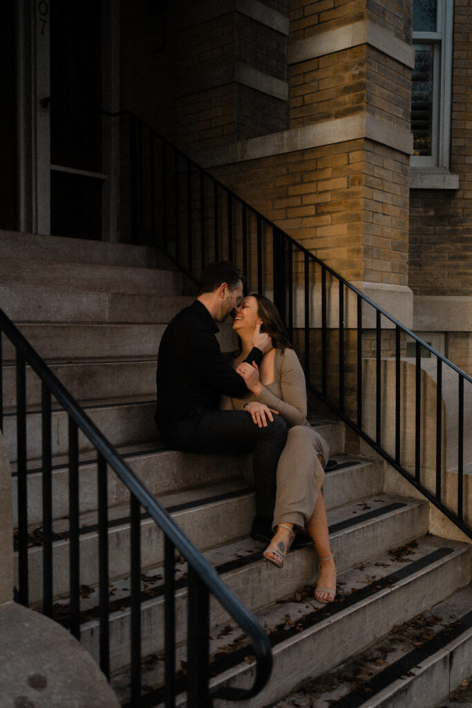 Downtown Engagement Session in Knoxville, Tennessee