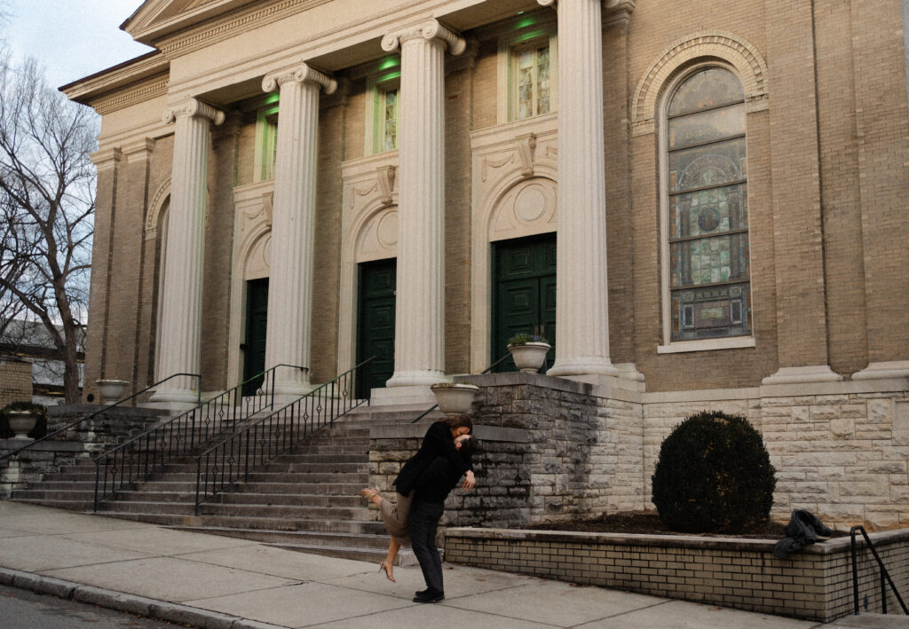 Downtown Engagement Session in Knoxville, Tennessee