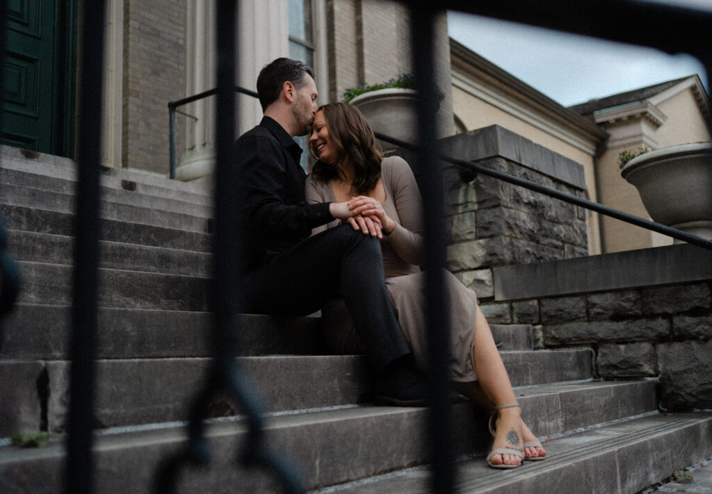 Downtown Engagement Session in Knoxville, Tennessee