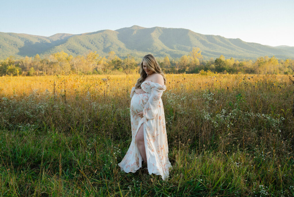 Cades Cove Maternity Session by Hayley Howard Photography