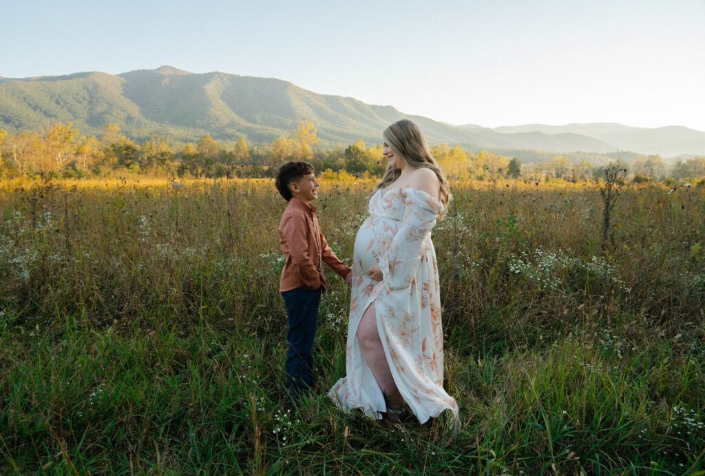 Cades Cove Maternity Session by Hayley Howard Photography