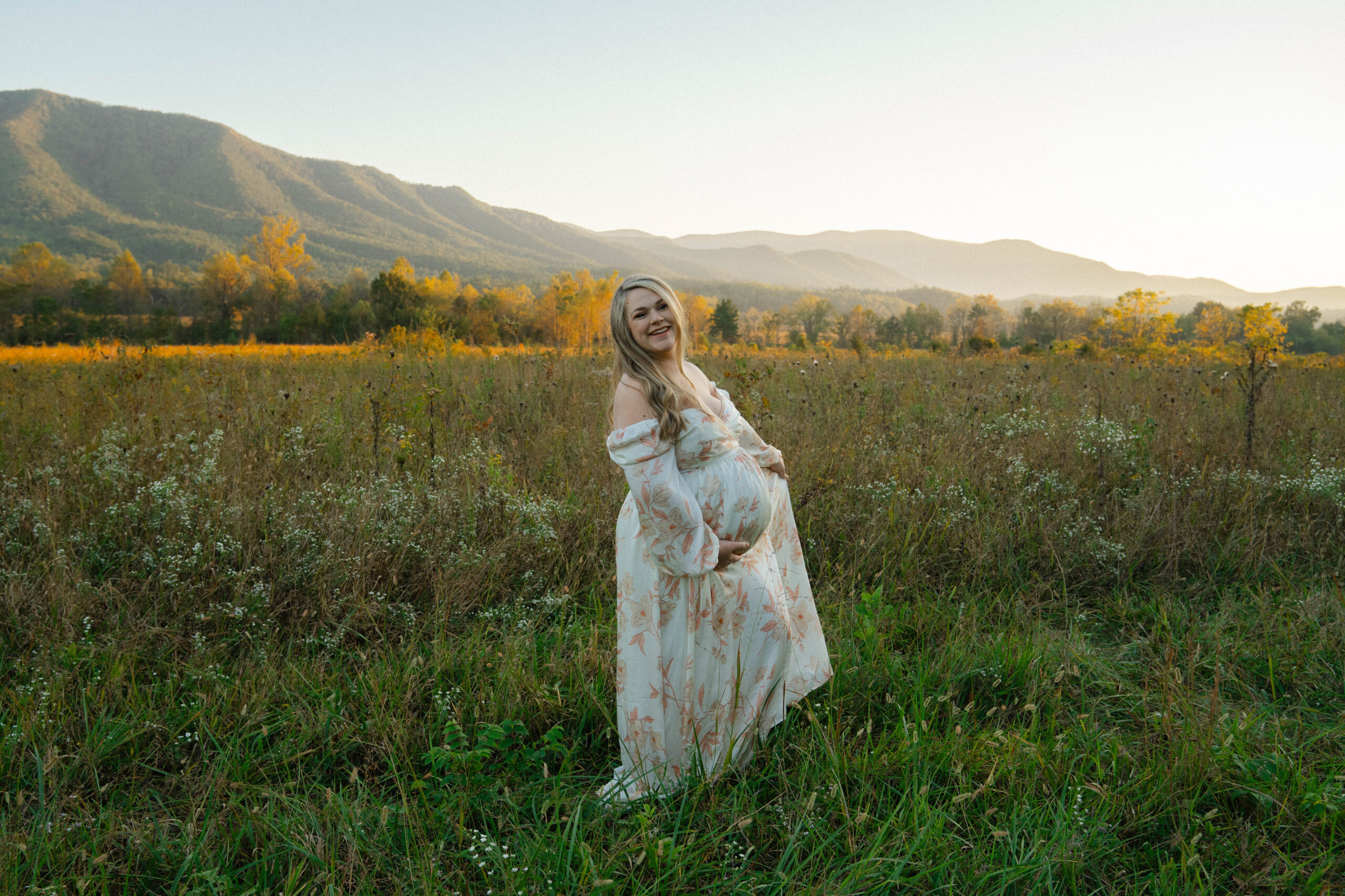 Cades Cove Maternity Session by Hayley Howard Photography
