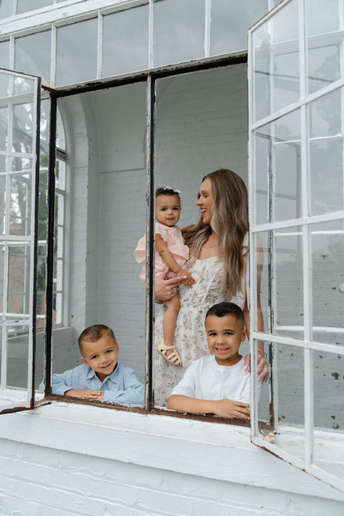 Family Photography Session at the Bleak House in Knoxville, Tennessee - Captured By Hayley Howard Photography