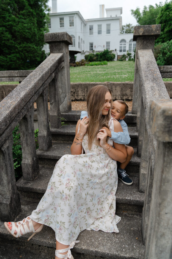 Family Photography Session at the Bleak House in Knoxville, Tennessee - Captured By Hayley Howard Photography