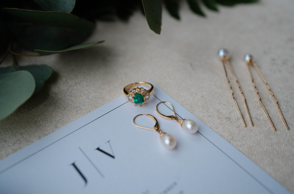 Wedding details at 4 Points Farm in Sevierville, Tennessee