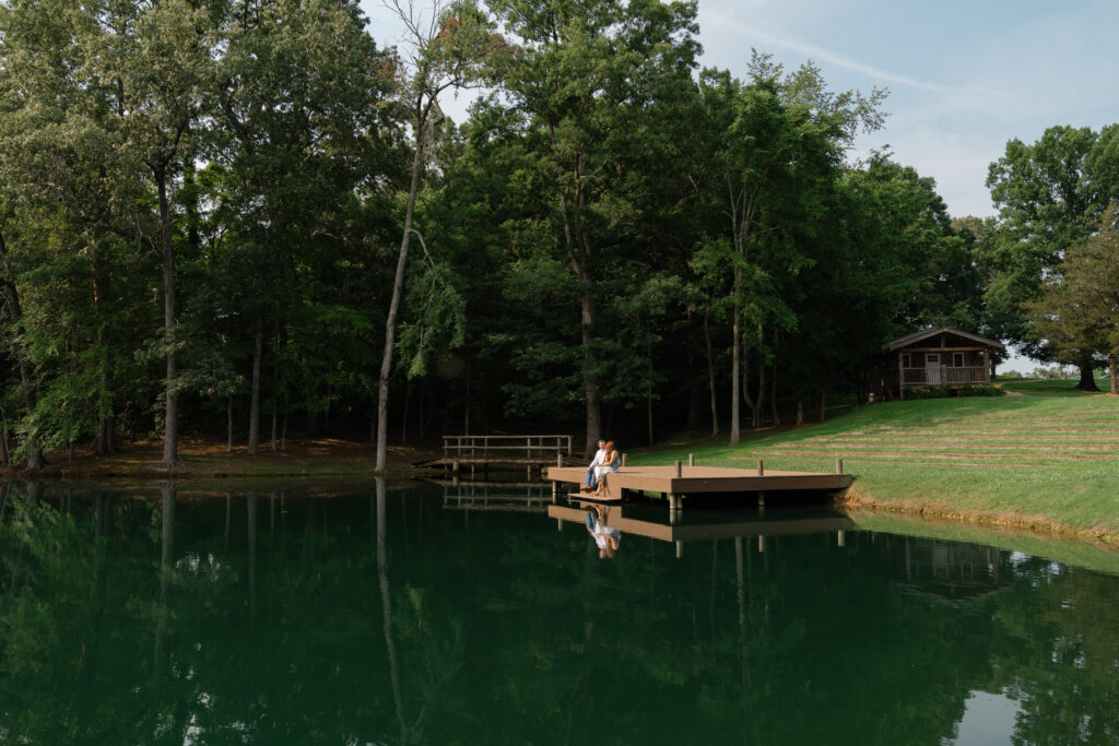 Summer Engagement Session at Oak Meadows Farm and Venue in Greenville, Tennessee
