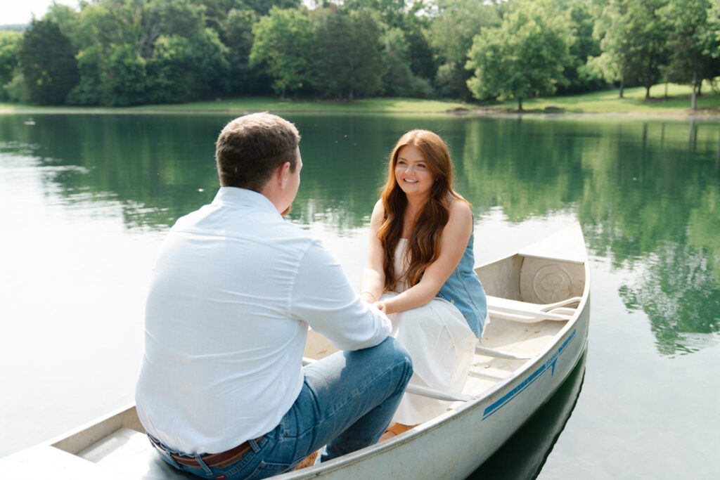Summer Engagement Session at Oak Meadows Farm and Venue in Greenville, Tennessee