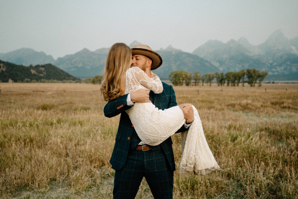 Grand Teton National Park Elopement in Jackson Hole, Wyoming