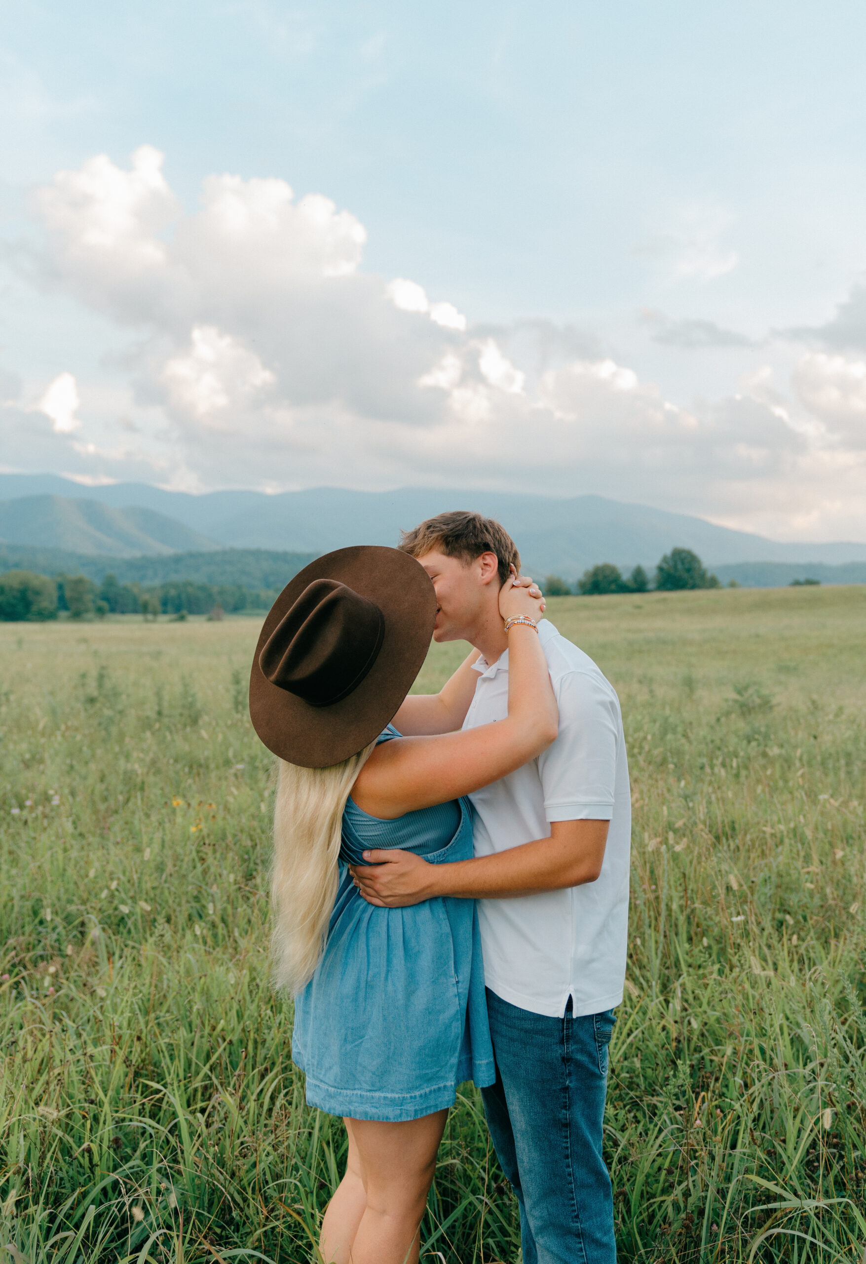 Engagement Session in Cades Cove in the Great Smoky Mountains National Park - By Hayley Howard Photography