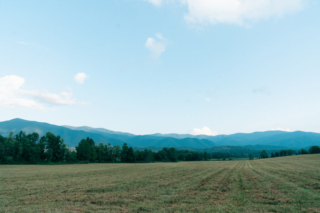 Cades Cove in the Great Smoky Mountains National Park