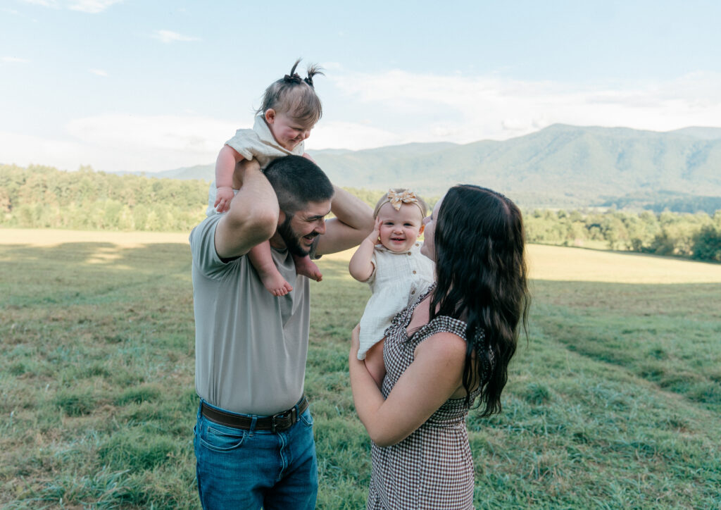 Cades Cove Family Session in the Great Smoky Mountains National Park