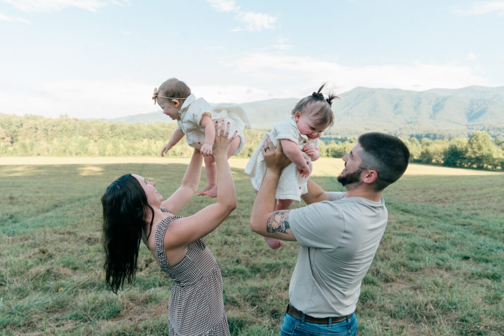 Cades Cove Family Session in the Great Smoky Mountains National Park