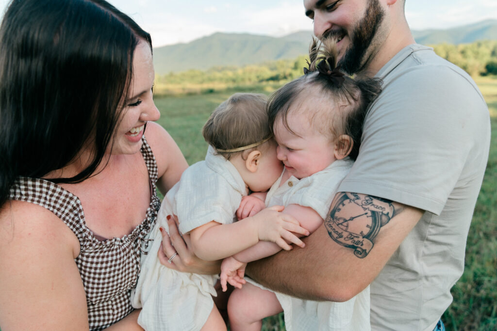Cades Cove Family Session in the Great Smoky Mountains National Park
