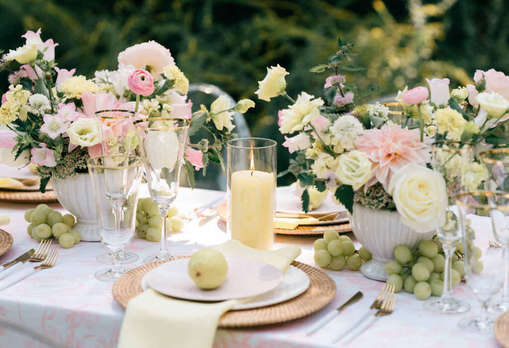 Butter Yellow and Pink Garden Themed Wedding at the Knoxville Botanical Garden in Tennessee