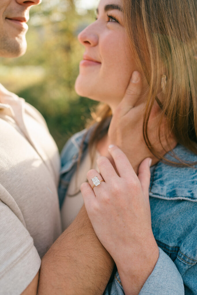 Fall Engagement Session at Cove Lake State Park in Tennessee