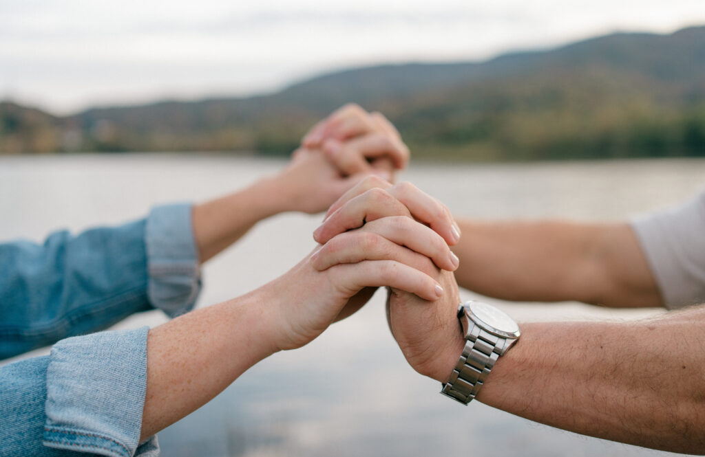 Fall Engagement Session at Cove Lake State Park in Tennessee