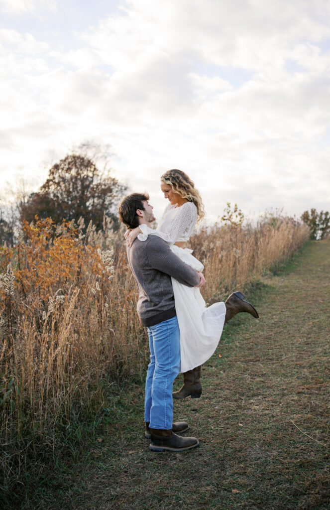 Fall Engagement Session in Knoxville, Tennessee