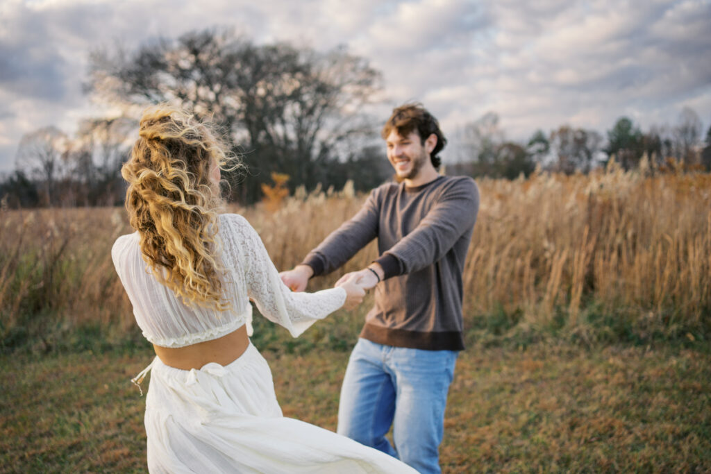 Fall Engagement Session in Knoxville, Tennessee