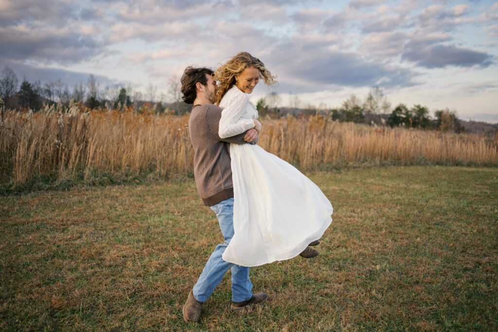 Fall Engagement Session in Knoxville, Tennessee