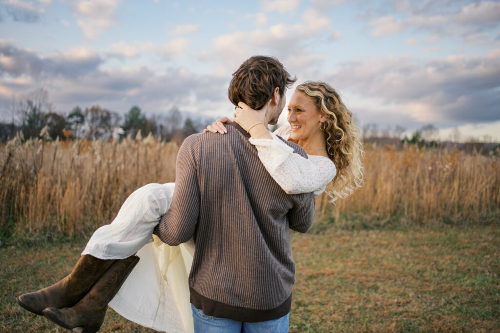 Fall Engagement Session in Knoxville, Tennessee